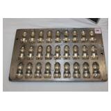 Antique Christmas Chocolate Mold 9' x 14'
