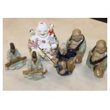 6 pc. Chinese Figurines
