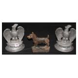 Vintage Art Deco Cast Iron Scottish Terrier Door