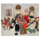 Lot of Vintage Dolls