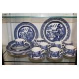 Blue Willow China by Churchill England