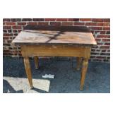 Antique Flip-Top Table