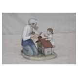 Lladro Porcelain 'A New Doll House'