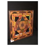 Wood & Leather Monopoly Board 23' square