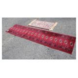 2pcs Machine Rugs, 27' x 93' Runner & 2ft x 4ft