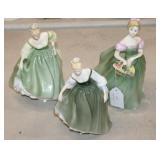 3 Royal Doulton Figurines; 'Clarissa HN2345,