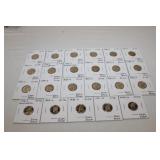 (23) deep camep proof dimes