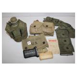 WW2 Heavy canvas web belt to carry ammunition