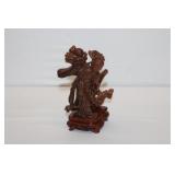 A Chinese Carved Xi Shi Statue from Goldstone on