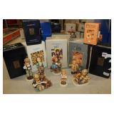 7pcs MJ Hummel Figurines with Boxes