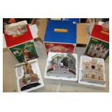 3pcs Lemax French Catherdral Harvest Windmill