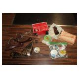 Mixed Lot of Vintage Antique Spurs, Snap On,
