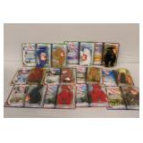 12 Ronald McDonald Teenie Beanies (year 2000)