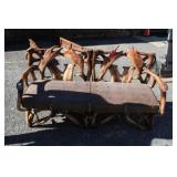Faux Moose/Elk Horn Sofa by Ponderosa
