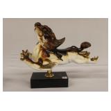 Antique Chinese Fenshui Dragon 13.5in Tall