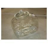 MR Peanut GLass Jar w/ Lid