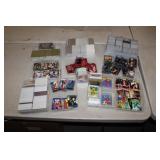 5 Plastic Tubs Packed with VIntage Trading Cards,