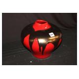 Haeger Raku Art Vase