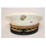 WW2 hard dress hat belonging to Col. Lewis