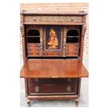 Marquetry Inlay Secretary