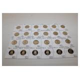 (24) Deep cameo proof washington quarters