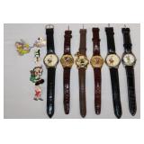 Box of Four Disney Characters and Six Disney