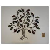 Colorful Metal Tree Wall Hanging
