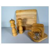 Various Wooden Kitchen Items