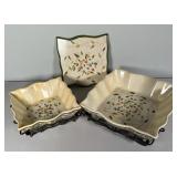 Temp-tations Presentable Ovenware (Petals pattern)