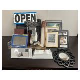 Desk Supplies, Lights, Frames, Phone, Mirrors