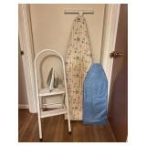 Iron, Ironing Boards, Step Stool