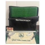 Hutigertech Golf Putting Green Set & Towel