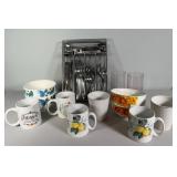 Flatware; Mugs; Bowls; Glasses