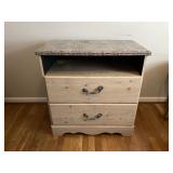 Entertainment Stand with 2 drawers & one shelf