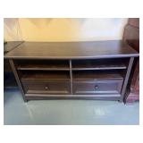 Entertainment Center w/2 Shelves over 2 Drawers