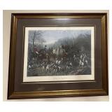 "Run To Earth" Framed Print