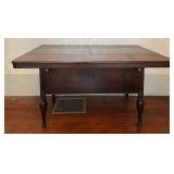 "Apartment Queen" Mahogany Sideboard With Leaf &