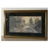 "Shaker Ferry Road" Print by Paul Sawyier