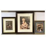 Framed Prints - Sisters, Lamb, Ducklings