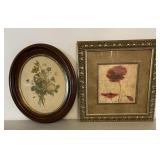 Framed Floral Prints