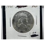 1961 Franklin Half Dollar
