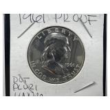 1961 Franklin Half Dollar (PROOF)