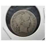 1916-D Barber Quarter