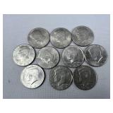 (10) Kennedy Half Dollar ï¿½ 1980s & 1990s