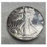 1987 "American Silver Eagle" 2 Troy Ozs Bullion