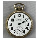 Hamilton 992B Railway Special Pocket Watch - 10k G