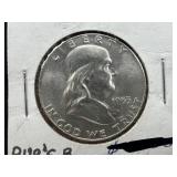 1955 Franklin Half Dollar