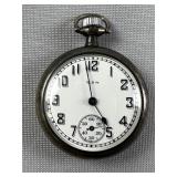 Elgin Pocket Watch - Sterling 3/0 Case
