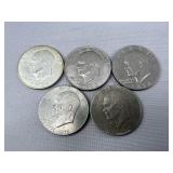 (5) Eisenhower Dollar