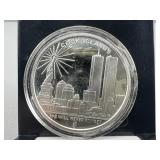 2006 Cook Islands .999 Silver Freedom Tower
